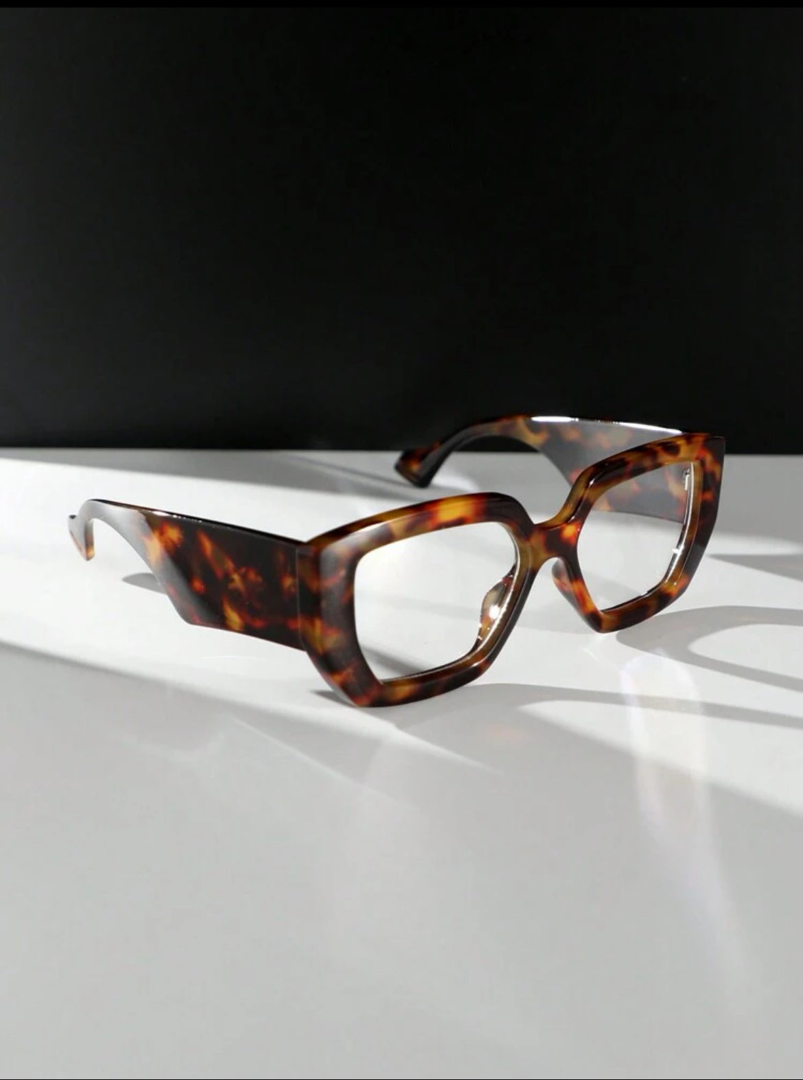 “ Cheetah Print “ Big Glasses